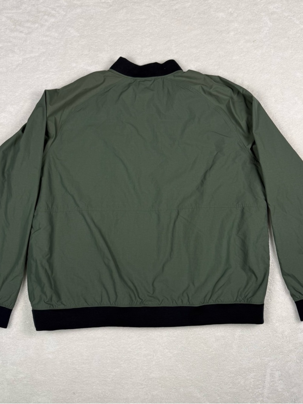 LL Bean 3-Season Waterproof olive green Fleece Lined Bomber Jacket Size XXXL Reg - Picture 13 of 13
